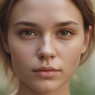 Example warm skin tone